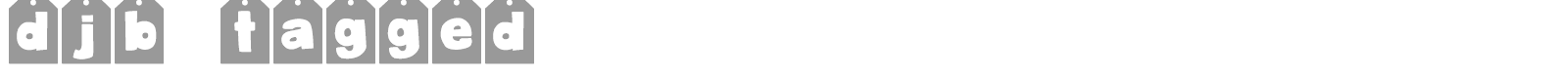 DJB Tagged font preview